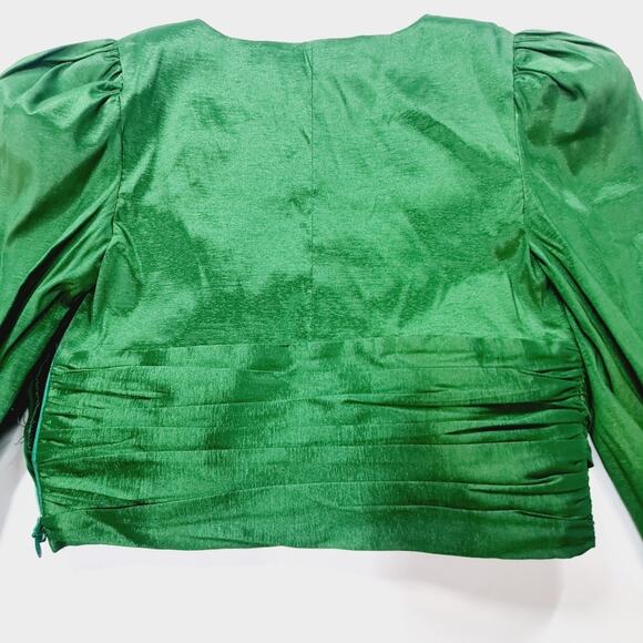 Lovers and Friends Michie Top in Emerald Green XS - Picture 8 of 11